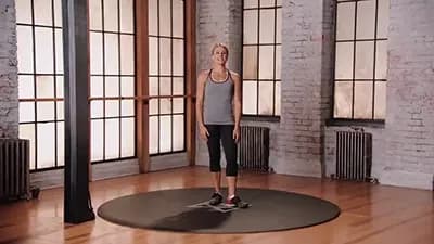 Úroveň kroucení jedné nohy 3